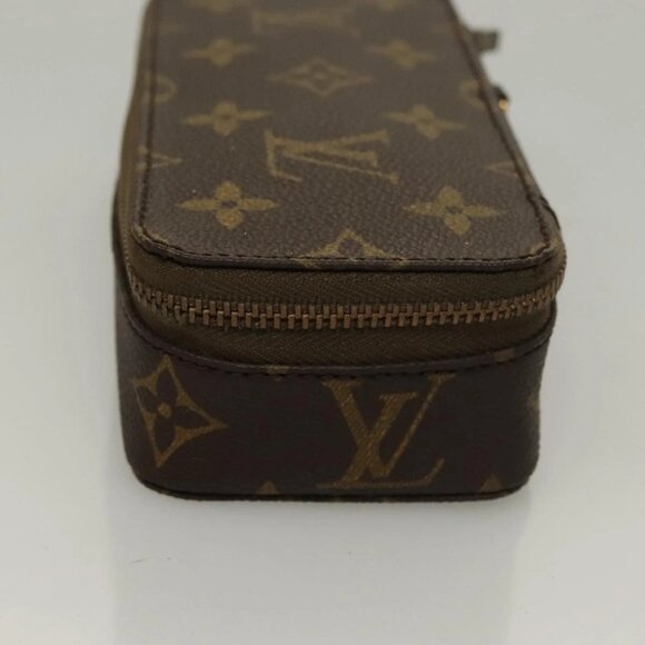 LOUIS VUITTON Monogram Poche Monte Carlo Jewelry Box M47352 LV Auth 98562 - Picture 4 of 15